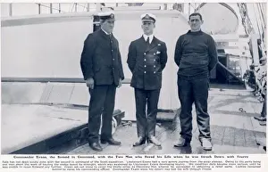British Antarctic History Drucke: Back to Civilisation. The Second in Command at Lyttelton