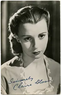 Performing Arts Celebrities Drucke: Claire Bloom