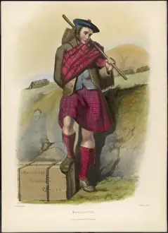 Scottish Clan History Drucke: Clan Macalister