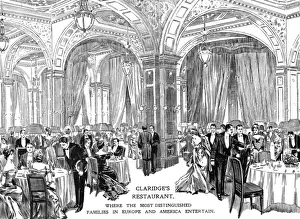 Klaridges Restaurant, 1907