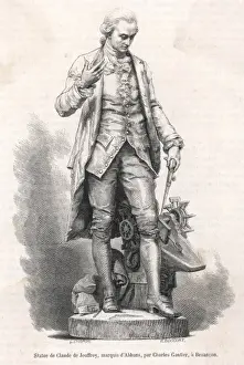 French Engineer History Drucke: Claude De Jouffroy