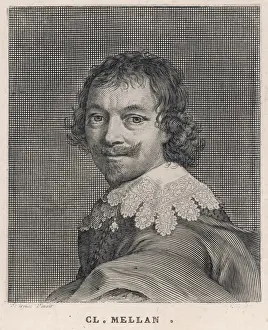 Historical French Artists Drucke: Claude Mellan