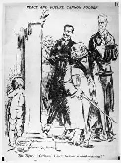 World War I Diplomacy Drucke: Clemenceau & Peace Talks