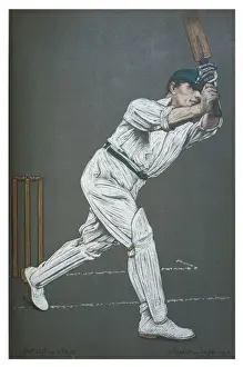 Australian Cricketer Drucke: Clement Hill - Cricketer