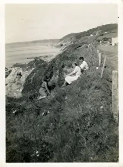 Die Klippen, Strand von Hemmick, Cornwall