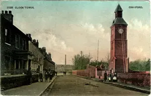 Clock Towers In England Drucke: The Clock Tower, Crayford, Kent