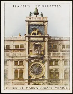 Venice Clock Tower Drucke: Clock at Venice