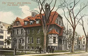 Das Kloster der Yale-Universität in New Haven im Bundesstaat Connecticut (USA)