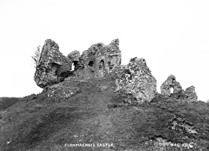 Derelict Irish Castles Drucke: Clonmacnois Castle
