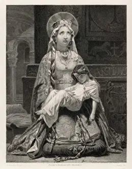 Merovingian Dynasty Drucke: CLOTILDE (474? - 545?)