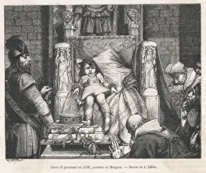 Gerahmter Druck : Clovis II Erklärt Gerahmter Druck : Clovis II Erklärt