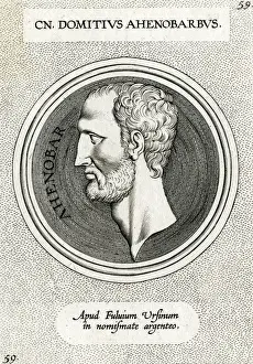 Historical Roman Figures Drucke: Cneus Domitius