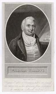 Oval Portrait Of A Man Drucke: Cobbett / Smith / Oval