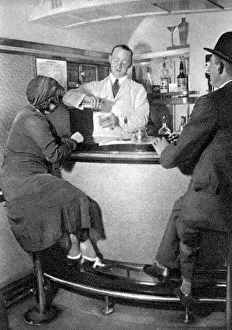Kaffeebar auf dem Flying Scotsman