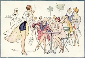 Vintage Clothing Collection Drucke: Cocktail Time