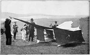 Codys Kite am Wettbewerb