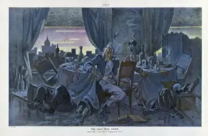Vintage Magazine Covers Online Drucke: The cold gray dawn