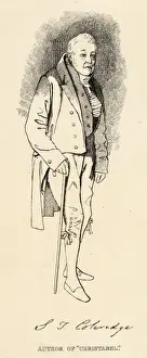 Literary Figures Drucke: Coleridge Maclise
