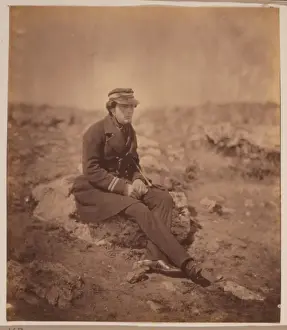 Crimean War Portraits Drucke: Commander Maxse