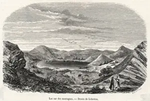 Karte Drucke: Inseln Comoren 1855