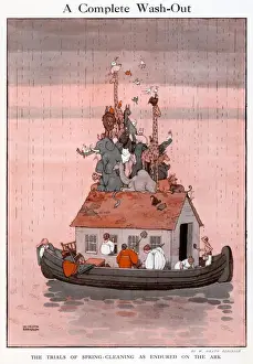 Ein vollkommener Desaster, von William Heath Robinson