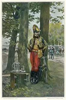 Drucke von Antoine Charles Louis Collinet, Comte De Lasalle Französische Armee Militär Drucke: Graf von de la Salla