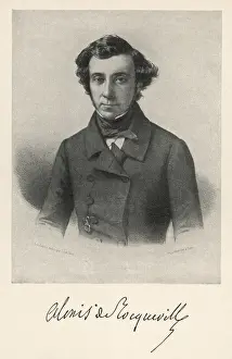French Philosopher History Drucke: Comte De Tocqueville