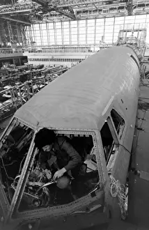 Aircraft Manufacturing Process Drucke: Concorde under construction, Bristol