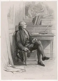 18th Century Thinker Drucke: Condorcet (Beranger)
