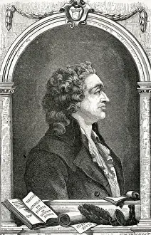 French Philosopher Mathematician Drucke: Condorcet (Figuier)
