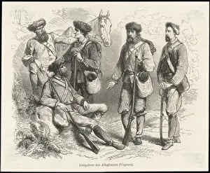 American Civil War Soldiers Drucke: Confederate Irregulars