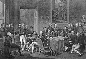 Allied Leaders Meeting Drucke: Congress of Vienna