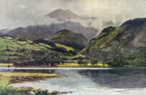 Cumbria Countryside Images Drucke: Coniston Lake