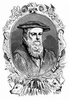 Historical Science Figures Drucke: Conrad Gesner