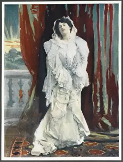 Vintage Theatre Performers Drucke: Constance Collier / Benhur