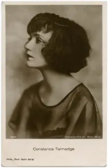 Vintage Comedy Performers Drucke: Constance Talmadge