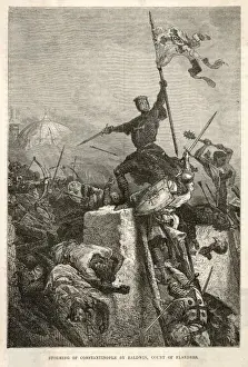 Constantinople Siege Drucke: Constantinople Taken