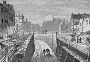 London Underground Construction Drucke: Constructing Underground
