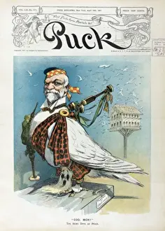 Andrew Carnegie Cartoon Drucke: Coo, mon