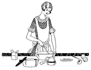 Cooking Techniques Drucke: Cook Stirring