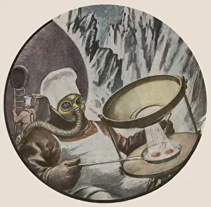 Kochen auf dem Mond