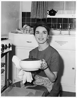Retro Kitchen Decor Ideas Drucke: Cooking Supper