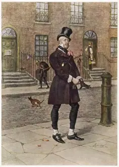 Victorian Era Illustrations Drucke: Copperfield / Micawber