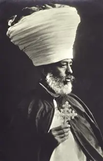 Traditional Christian Attire Drucke: Coptic Priest
