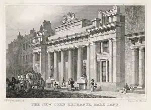 Historic Buildings London Drucke: Corn Exchange, London