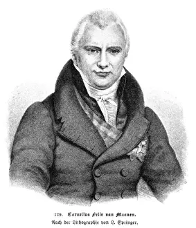 Historical Figures Netherlands Drucke: Cornelius Maanen