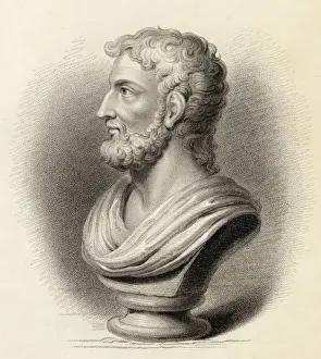 Classical Roman Art Drucke: Cornelius Tacitus / Bust