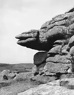 Cornish Rock Formations Drucke: Cornish Rock Formation