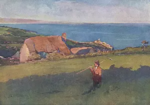 Historic Cornwall Images Drucke: Cornwall / Mounts Bay 1909