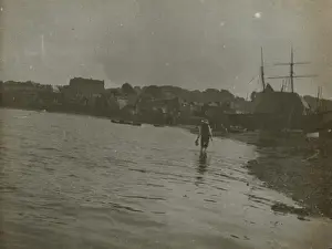 Lantern Slide Circa 1900 Drucke: Cornwall - Padstwo